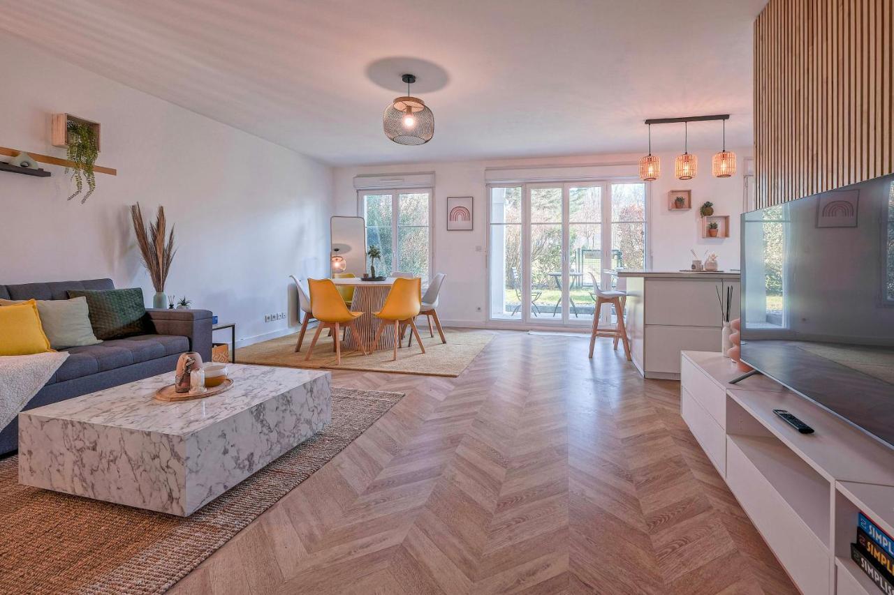 Emma - F3 Apartment With A Garden モンテヴラン エクステリア 写真