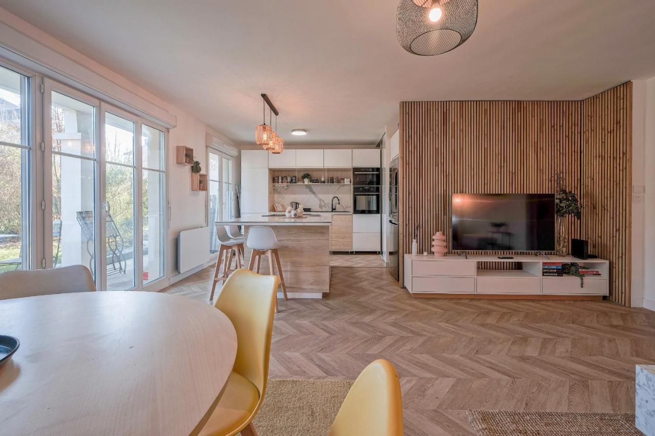 Emma - F3 Apartment With A Garden モンテヴラン エクステリア 写真