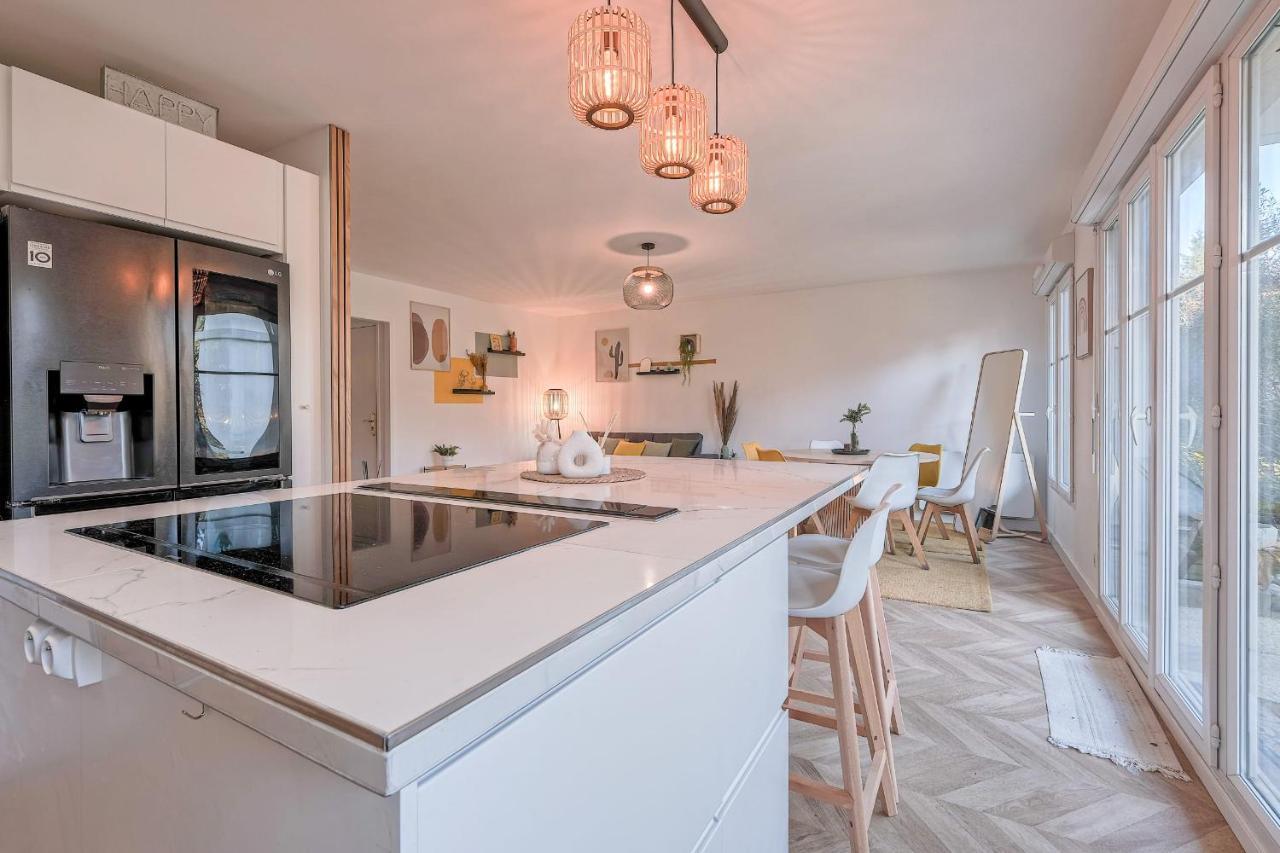 Emma - F3 Apartment With A Garden モンテヴラン エクステリア 写真